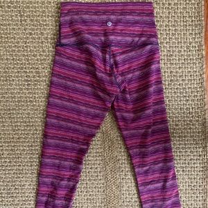 Lululemon 3/4 Leggings